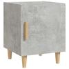 VidaXL Bedside Table Concrete Grey Engineered Wood 812050