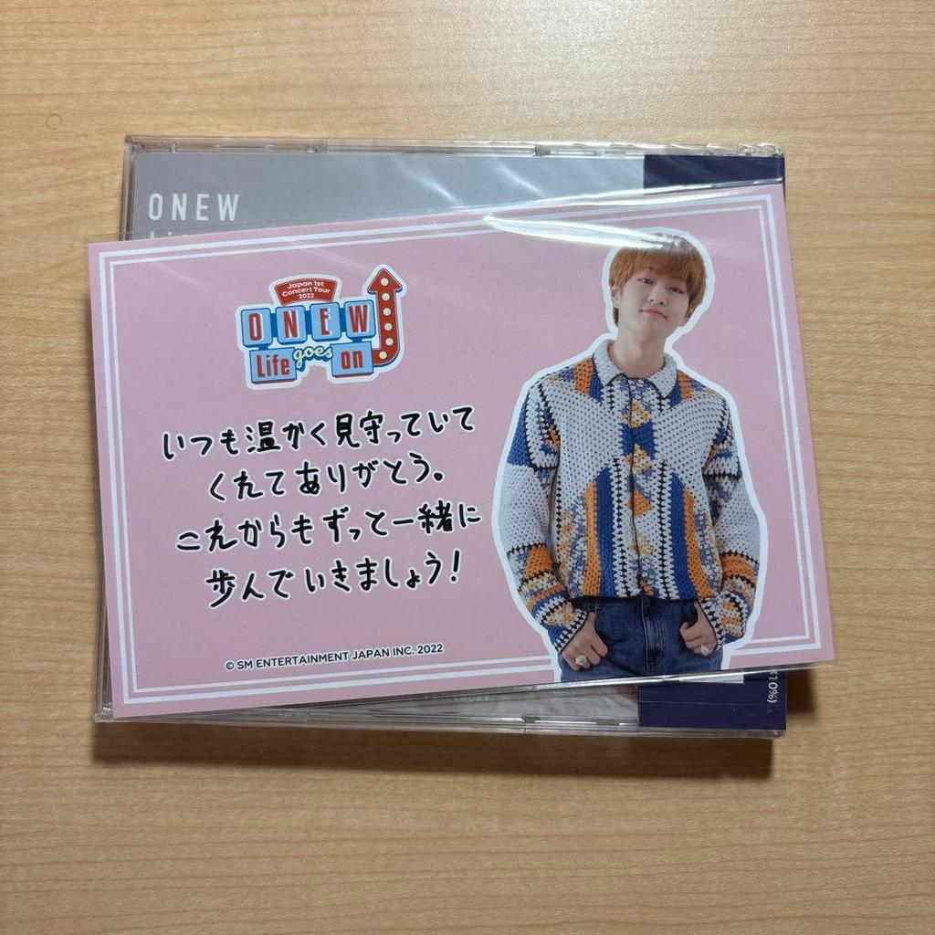 [USED] ONEW Life goes on CD