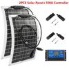 30W-600W Flexible Solar Panel 12V Battery Charger Dual USB With 10A-100A Controller Solars Cells Power Bank for Phone Car Yacht