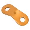 20Pcs Rope Tensioner Aluminum Alloy Slip Resistant Dual Holes Rugged Cord Adjuster for Camping