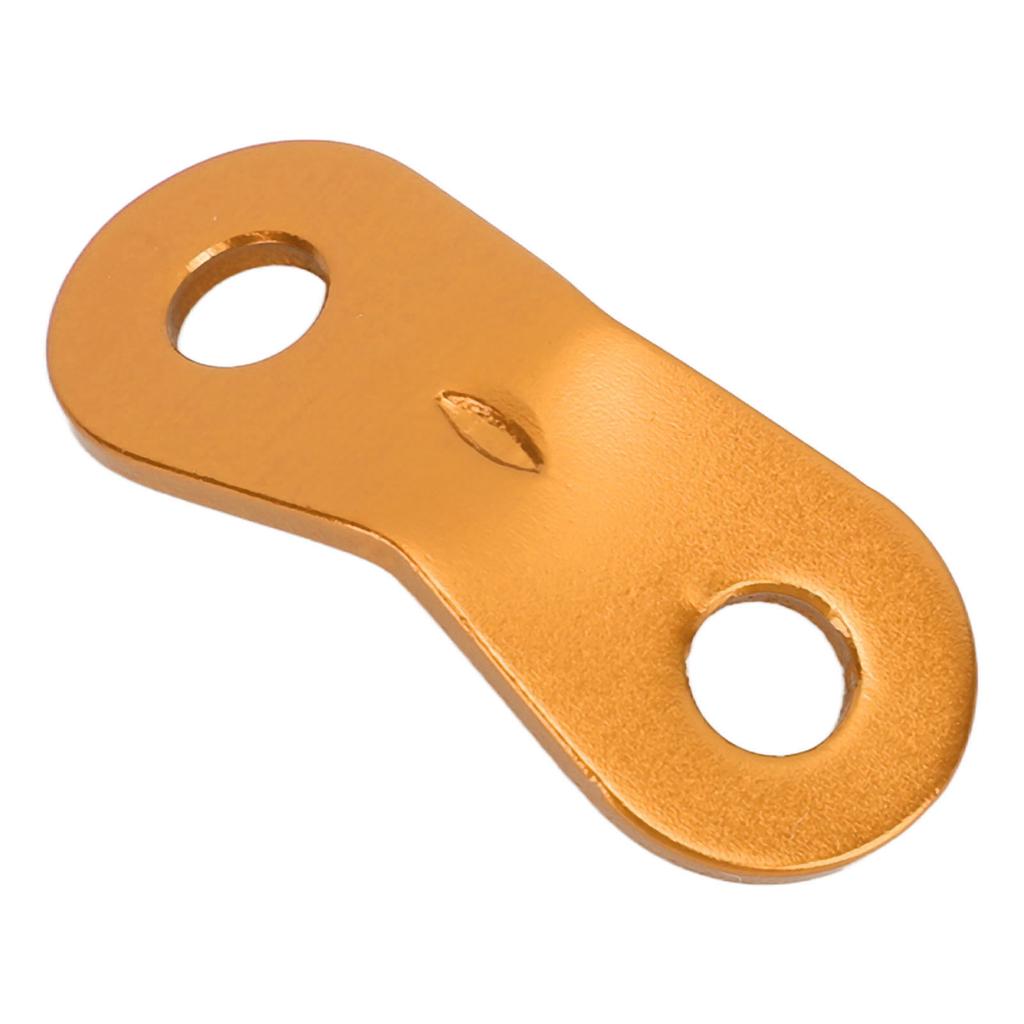 20Pcs Rope Tensioner Aluminum Alloy Slip Resistant Dual Holes Rugged Cord Adjuster for Camping