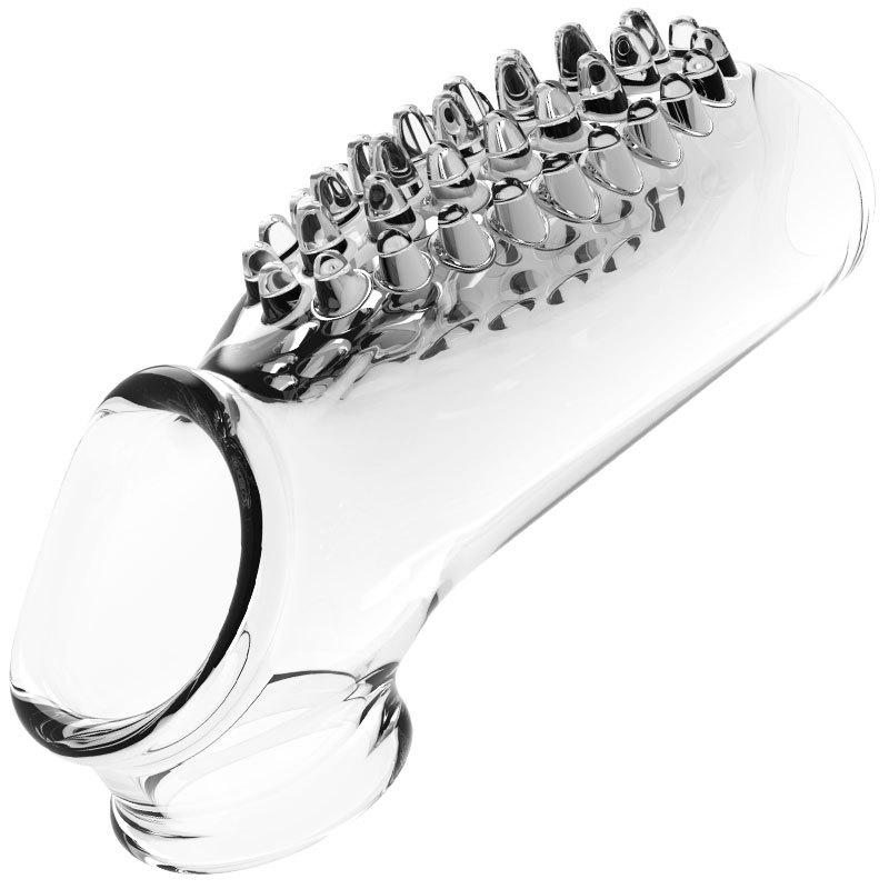 Large Spikes Penis Enlargement Sleeve Delay Time Sex Toy for Men Penis Extender Extension Condom Adult Sex Products