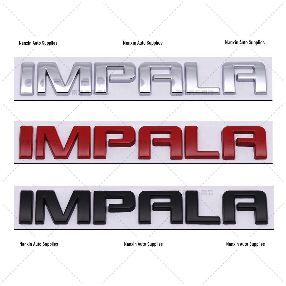 Chevrolet IMPALA Metal Decal Car Body Sticker