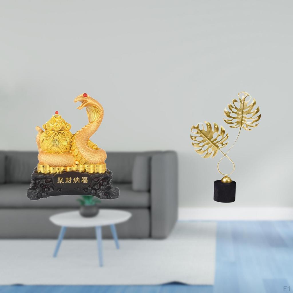 Sculpture Animal Statue Cornucopia Collectible Art Crafts Chinese Year Decor Tabletop