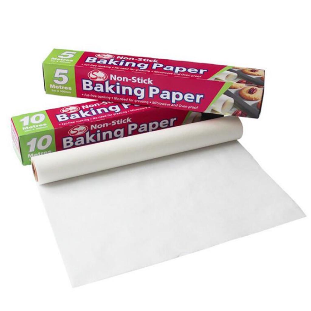 5M 10M Baking Paper Parchment Paper Rectangle Baking Sheets for BBQ Party