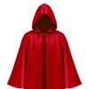 Halloween Cosplay Cape Cowl Death Robe Long Hooded for Easter Vintage Gathering Party