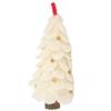 2023 New Christmas Decoration Wool Felt Christmas Tree Ornament Home New Year Party Ornament White