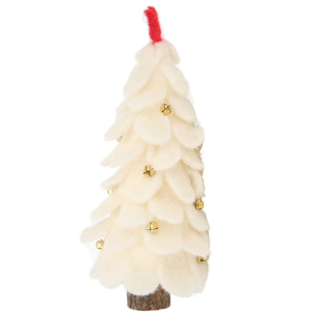 2023 New Christmas Decoration Wool Felt Christmas Tree Ornament Home New Year Party Ornament White