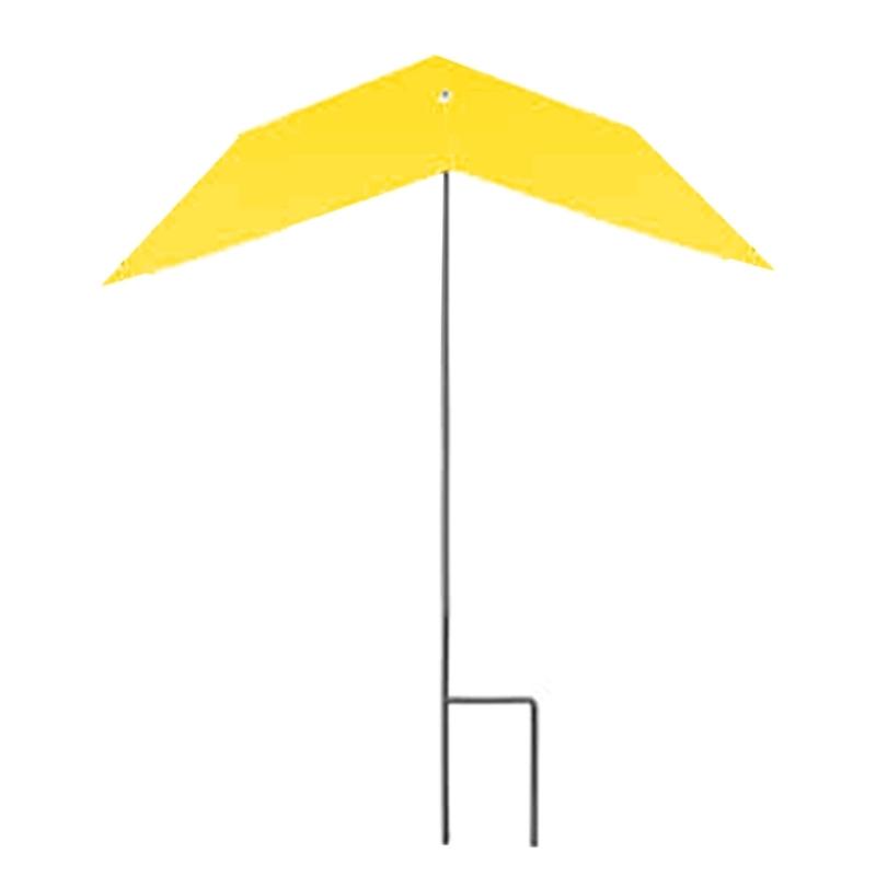 Plant Umbrella For Outdoor Plant Adjustable Sunshade for Garden Umbrella Outdoor Ground Umbrella Garden Bed жёлтый