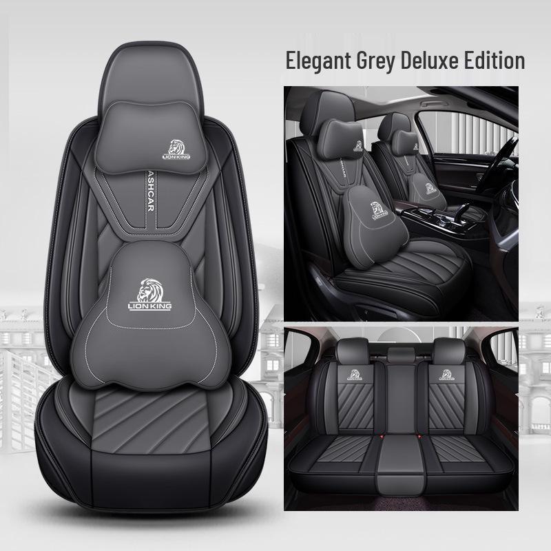 Four-Season Leather Car Seat Cover for Excelle, Corolla, Lavida, Polo, Bora, Emgrand