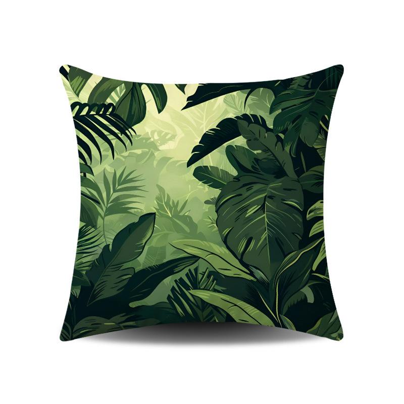 Sommer Tropische Pflanze Monstera Deliciosa Elemente Klein Frisch Heimdekoration Schlafzimmer Wohnzimmer Büro Kissen