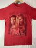 Unisex-Shirt Baumwolle Oversize Große Größe nWo Weltordnung Scott Hall Kevin Nash rote Farbe CM085