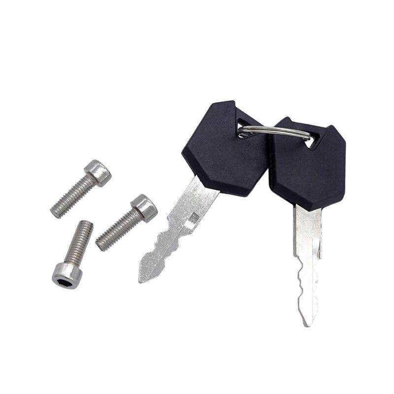 Motorsykkellåsbryter 2 nøkler Erstatt bensintanklokk for Kawasaki Z750 Z750R Z800 Z1000 Z1000SX ZX1000 Ninja 1000