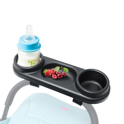 Universelles Snack-Tablett für Kinderwagenzubehör, kompatibel mit Babyauto (Stoßstangenstange NICHT im Lieferumfang enthalten)