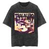 Yk Tshirt Men New In Top  Tees Mens TShirt Vintage Washed Bombardiro Crocodilo T Shirt Funny Plane Bomber Crocodile Meme
