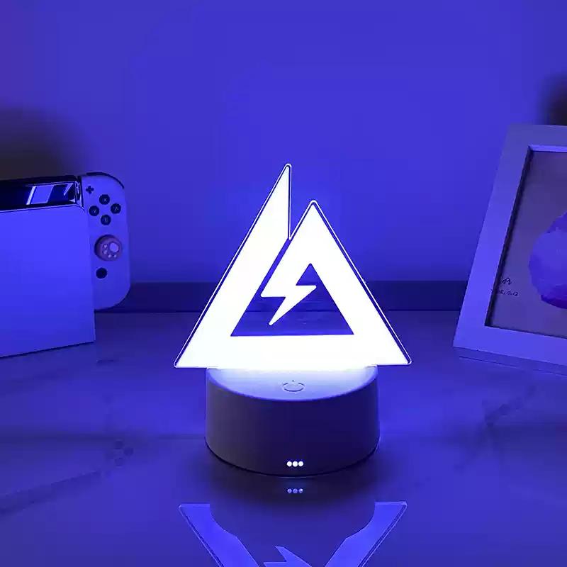 

Delta Force Night Light - Mandelbrot Brick Game Figure Desktop Decor Mood Lamp (Gift For Men) Three colours