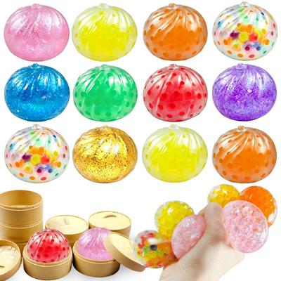 Barevná korálek na knedlíky Squishy Míček proti stresu Fidget Senzorická lepivá hračka Pro dospělé Úleva od stresu Párty drobnosti Sváteční dárky 2026