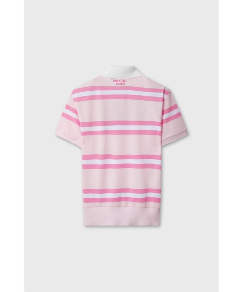 WAAC Women Stripe Loose-Fit Polo Wwtcm26503Pil