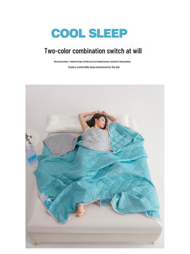 Ice Spring Cool Silk Summer Quilt 2025: Ultra-Soft, Air Conditioning Comfort, Hot Seller