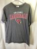 T-shirt NFL con licenza Arizona Cardinals Grigia XL Miscela di Cotone