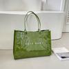 Tote Bag Unisex PVC Large Capacity Daily Commute