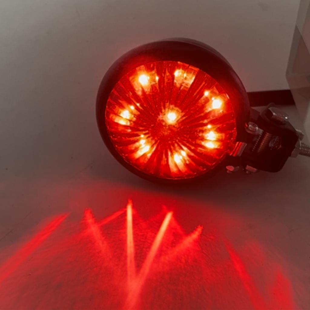 Universal Motorcycle Round Brake Light Stop Signal Lamp For Honda Triumph Harley Yamaha Cafe Racer Retro Motor Bike