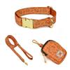 1 Pcs Adjustable Dog Traction Rope Walking Leash With 1 Pcs Color Matching Collor 1 Pcs Waste Bag For Puppy Outdoor Supplies