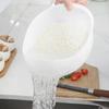 Kitchen Drain Basket Fruit Bowl Plastic Rice Washing Bowl Colander Rice Bowl Strainer Basket Homes Kitchen Organizers