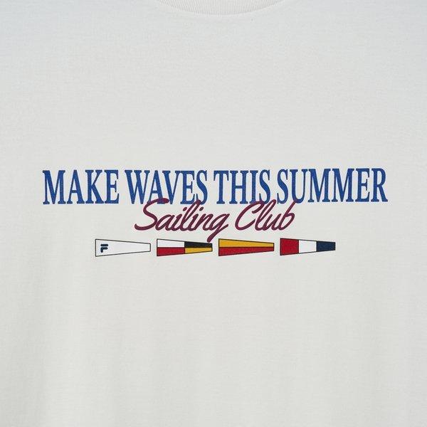 Fila Supima T shirT Sailing leTTering