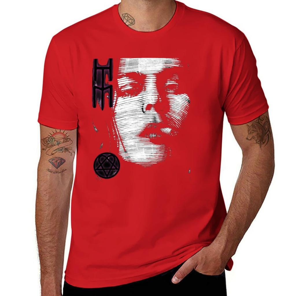 Him Valo Razorblade Tee OPTIMIZED FOR BLACK SHIRTS TShirt summer top plain tshirts for men