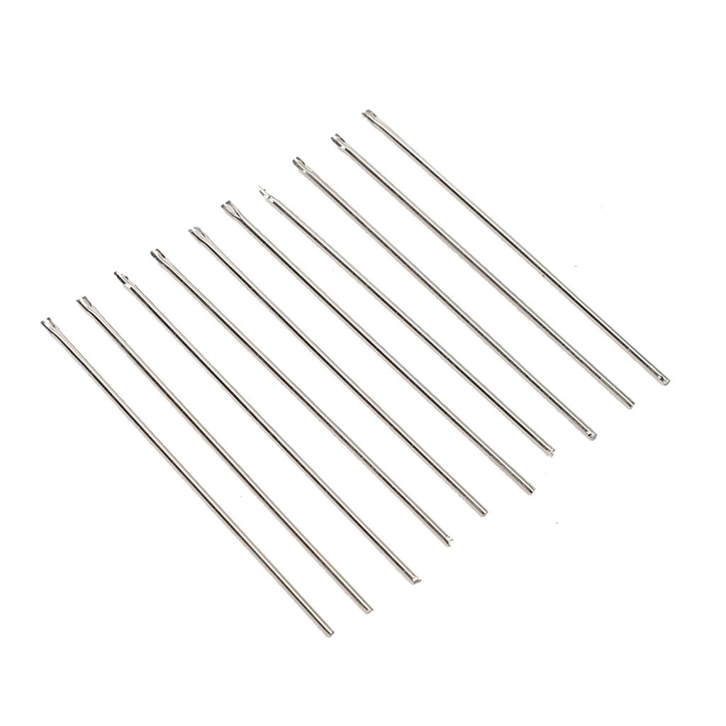 10pcs Doll Hair Needle Rerooting Tool Doll Hair Knitting Needle Reroot Doll Making Needle 0.8mm