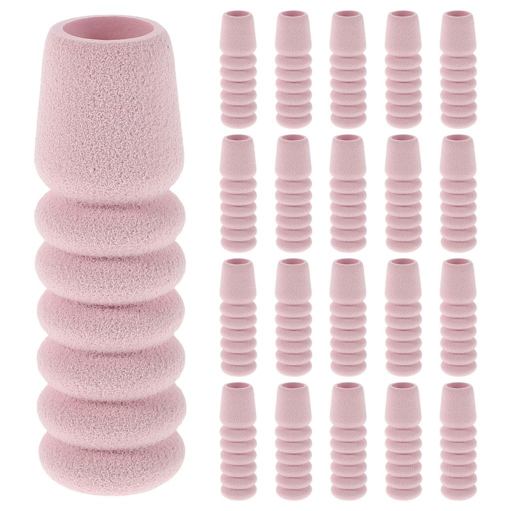 60Pcs Manicure Tool Sleeve Non-Slip Sponge Handle Cover Sweat Absorbing Protective Cuticle Nipper Covers for Home Salon Nail