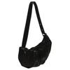 Adidas 1.3L Originals Cloud Logo PU Cloud Bag Horn Bag Shoulder Bag Small Women bags Black KC1419