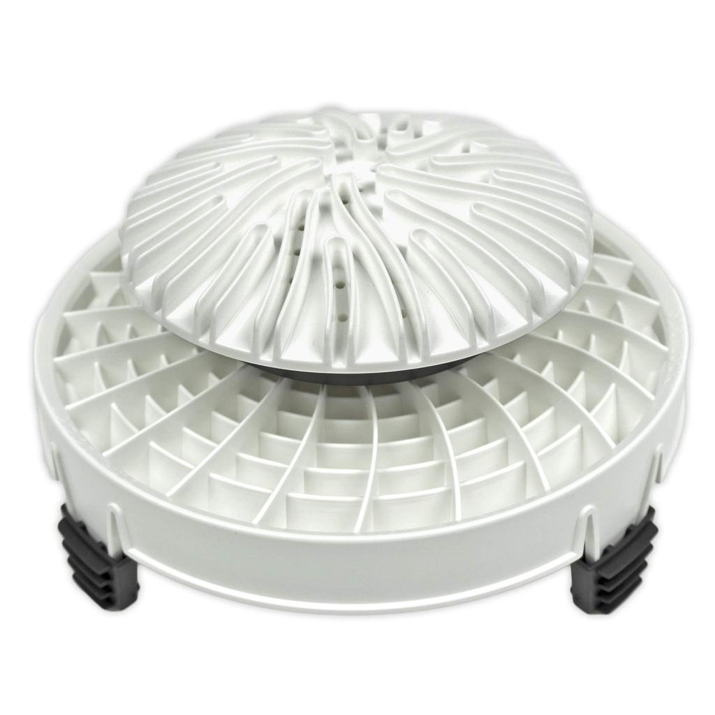 Detail Guardz SCRUB AND PUMP Attachment for Car Wash Scratch Prevention Car Wash Supplies Sand and Stone Separation (White) DG-DL-SAP-WHT