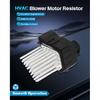 Heater Blower Motor Fan Resistor Air Conditioning Replacement Parts ECCPP Fit for 2000-2000 BMW 323Ci /1999-2000 BMW 323i /2001-2006 BMW 325Ci