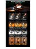 Retractable 3000 Lumens Folding Camping Lantern with Stand and Atmosphere Lighting
