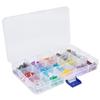 140Pcs Car Fuses Assortment Kit Blade Type Aluminum Sheet Automotive Replacement 530A M S