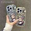 Phone Case: 2D Flat Design Suitable for iPhone 18 17 16 15 14 13 Pro Protective Case, Couple Style, Blonde Little Girl, Christmas and Halloween Gift