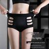 Luxury Satin Hollow-Out Women's Underwear, 10A Grade Mulberry Silk, Antibacterial Crotch, Breathable & Comfortable Fabric.