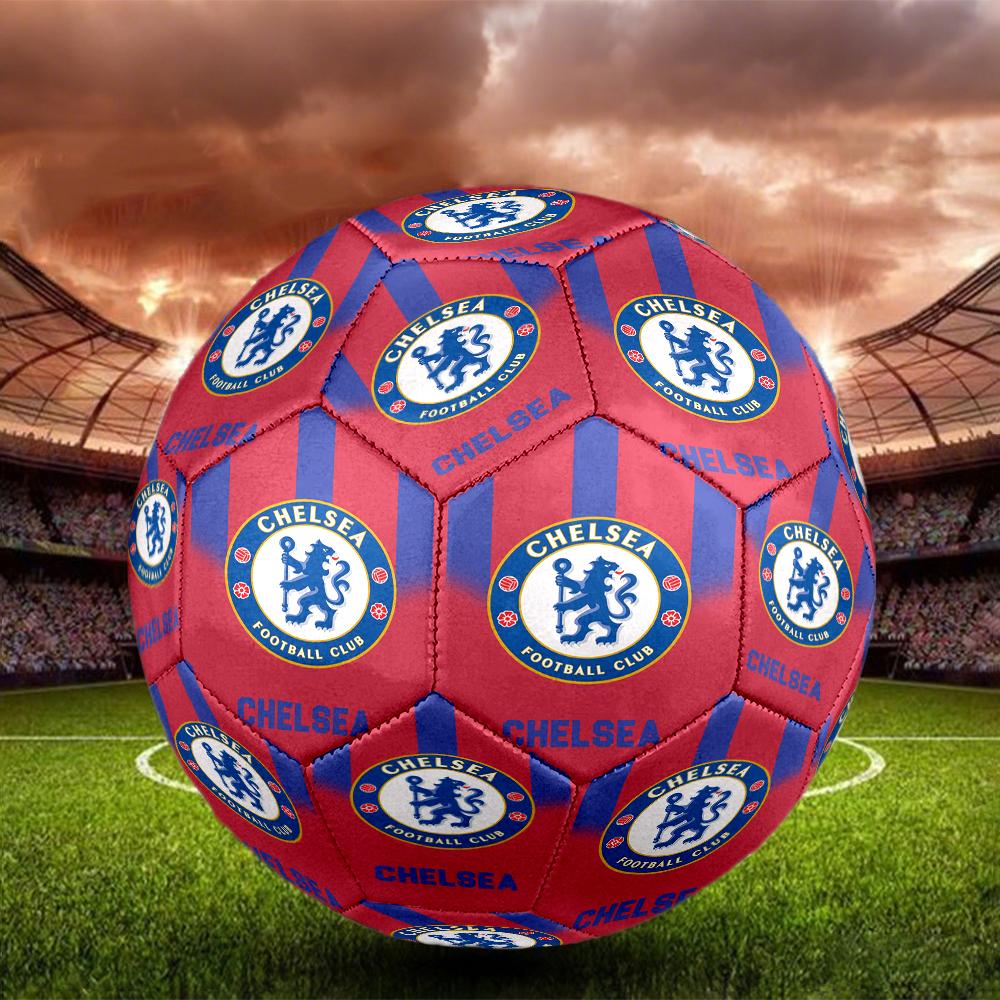 Chelsea Football Club Thema Größe 5 Fußball, Geeignet für Spiele drinnen und draußen, ein Geschenk für jeden geeignet.