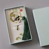 1pc Panda Metal Brass Bookmark Can Be Used As Birthday Gift, Teacher Thank-you Gift, Graduation Gift