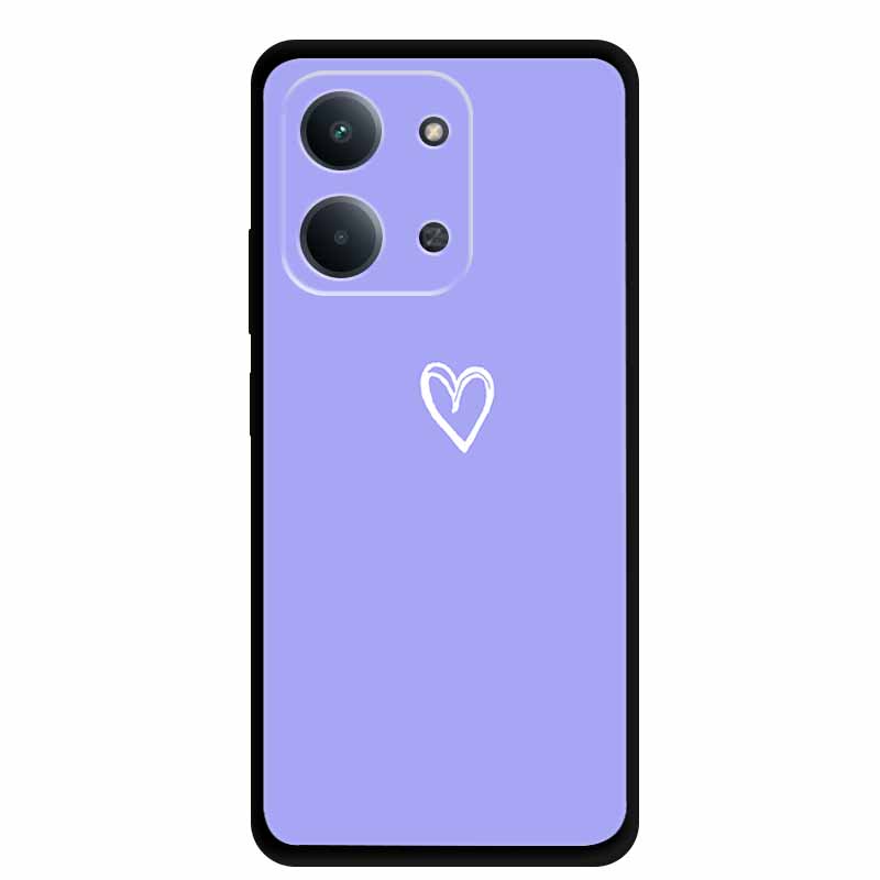 Case For Xiaomi Redmi 15C 5G European Colorful Flower Black Soft Silicone TPU Phone Case For Redmi 15C 4G Shell ProtectionBumper