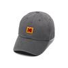 KODAK Relax Fit Square Logo Ball Cap Grey