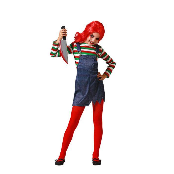 Costume de poupée diable pour fille