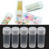Frasco de Plástico 5ml Pote de Amostra 5g Pequenos Frascos Barril Remédio Pílula Líquido Pó Cápsula Recipiente de Armazenamento Frascos de Embalagem