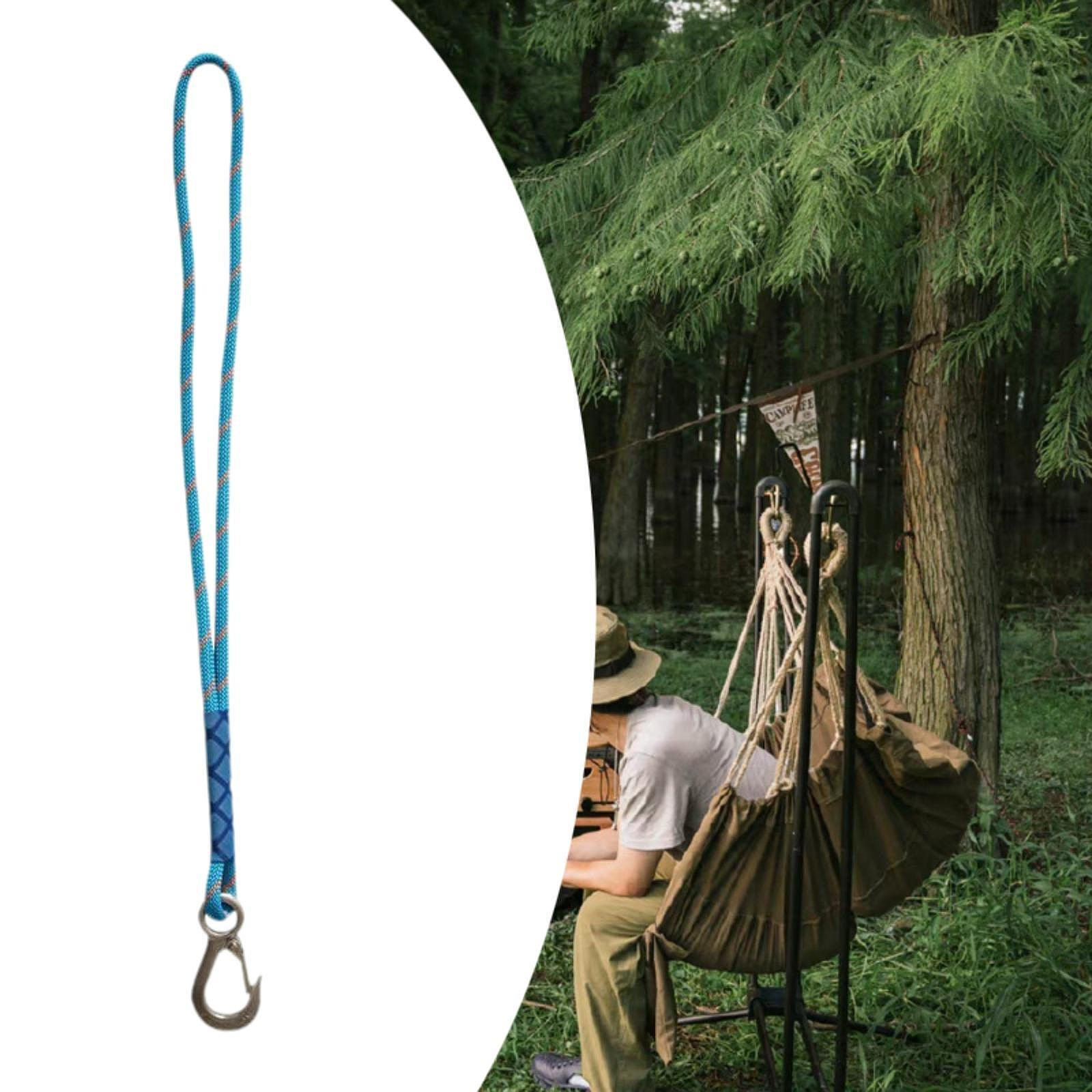 

Tree Swing Rope Easy Installation Hammock Hanging Strap for Outdoor синий