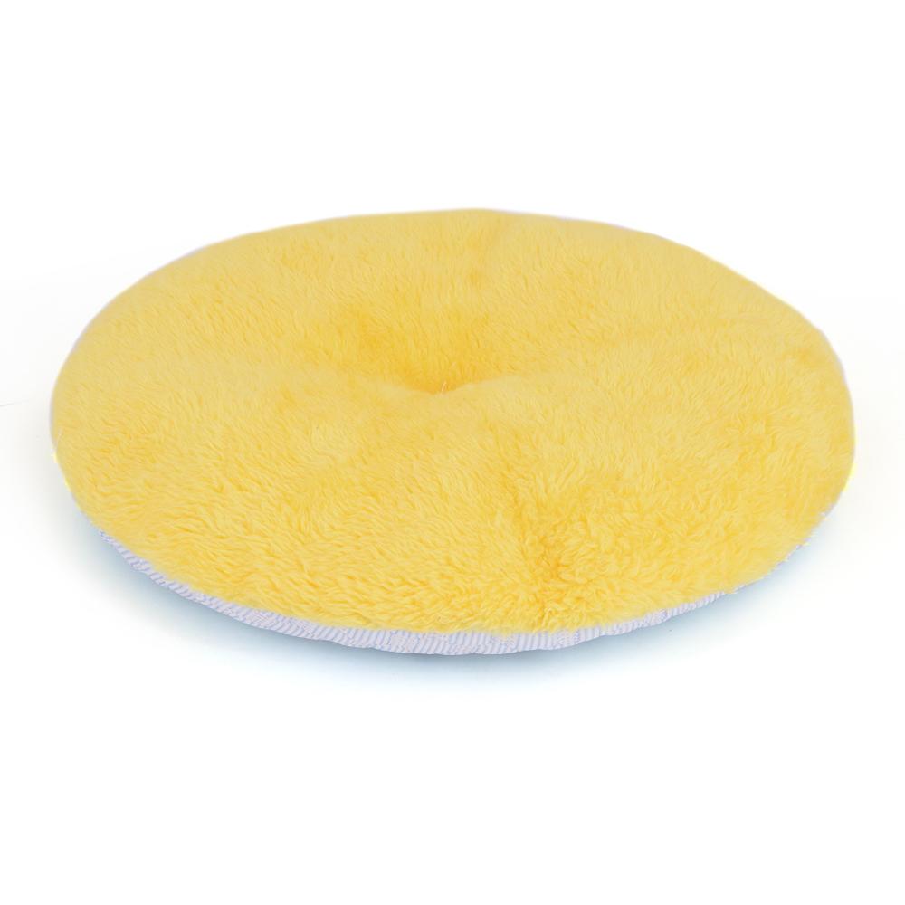 Orange cat bed cute pet cat bed suitable for cats and dogs to keep warm semi-enclosed cat sleeping for all seasons