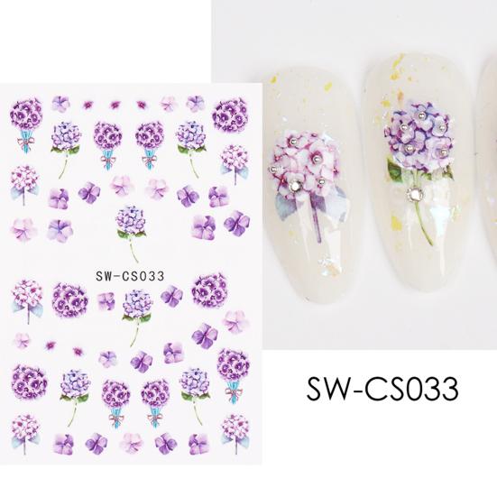 Delicate Manicure Decal Strong Stickiness Ultra-Thin DIY