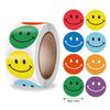 Stickers 500 Pcsroll  Face Encouragement Reward Sticker Children Toy Decoration Sticker Label
