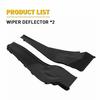 Windshield Wiper Side Cowl Extension Cover Trim For Nissan Altima SEDAN 2013-15